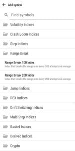 Range Break Indices